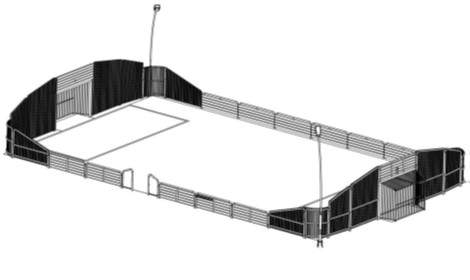 Unisteel Arena 25x12 m