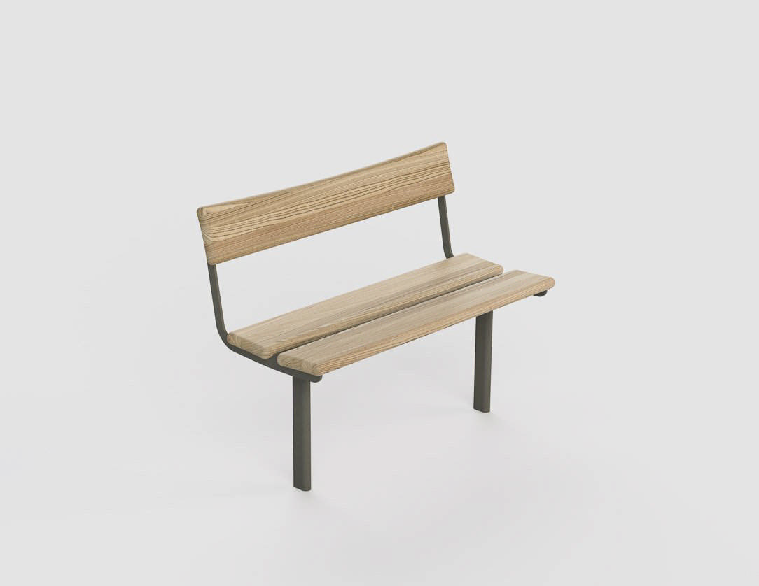 Pillow soffa kort utan armstöd