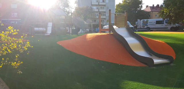 SafeGrass Eco Fallhöjd >130cm. 100m2