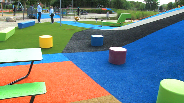 SafeGrass Eco Fallhöjd >130cm. 100m2